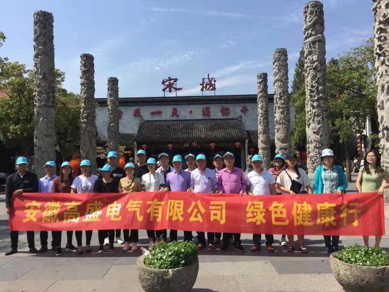In 2018, the company organized tourism (Wuzhen, Xitang, Songcheng, Zhejiang)