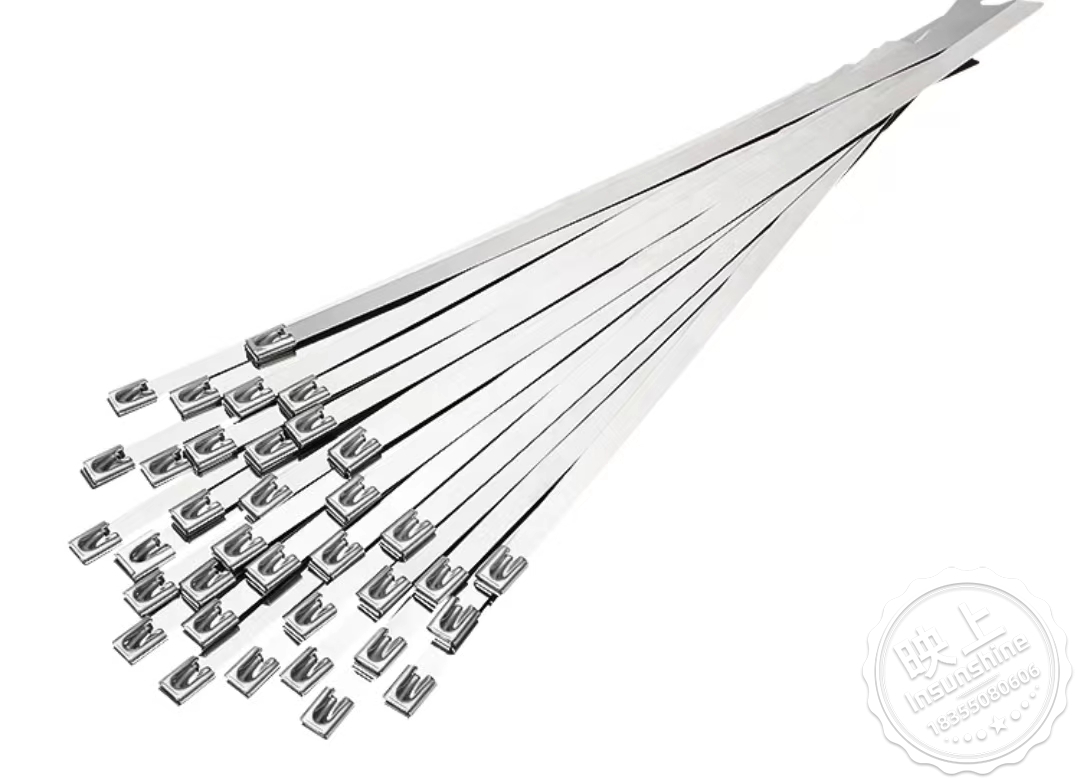 Electric heating stainless steel cable tie