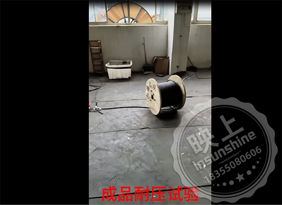 Pressure test of finished product