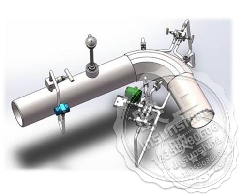 Bend tube flowmeter