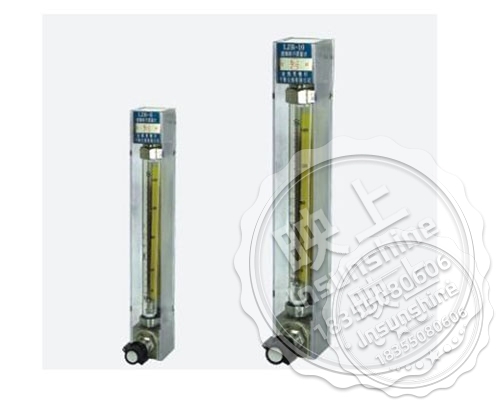 Glass rotor flow meter