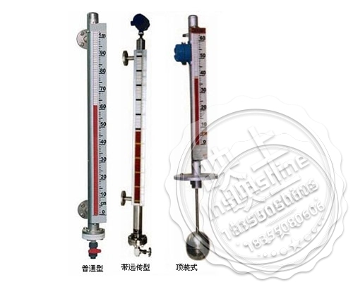 Magnetic column level meter