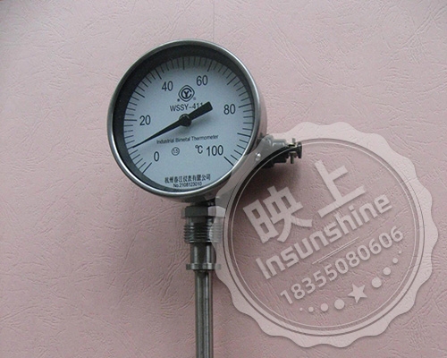 Remote transmission integrated bimetal thermometer WSSE-401